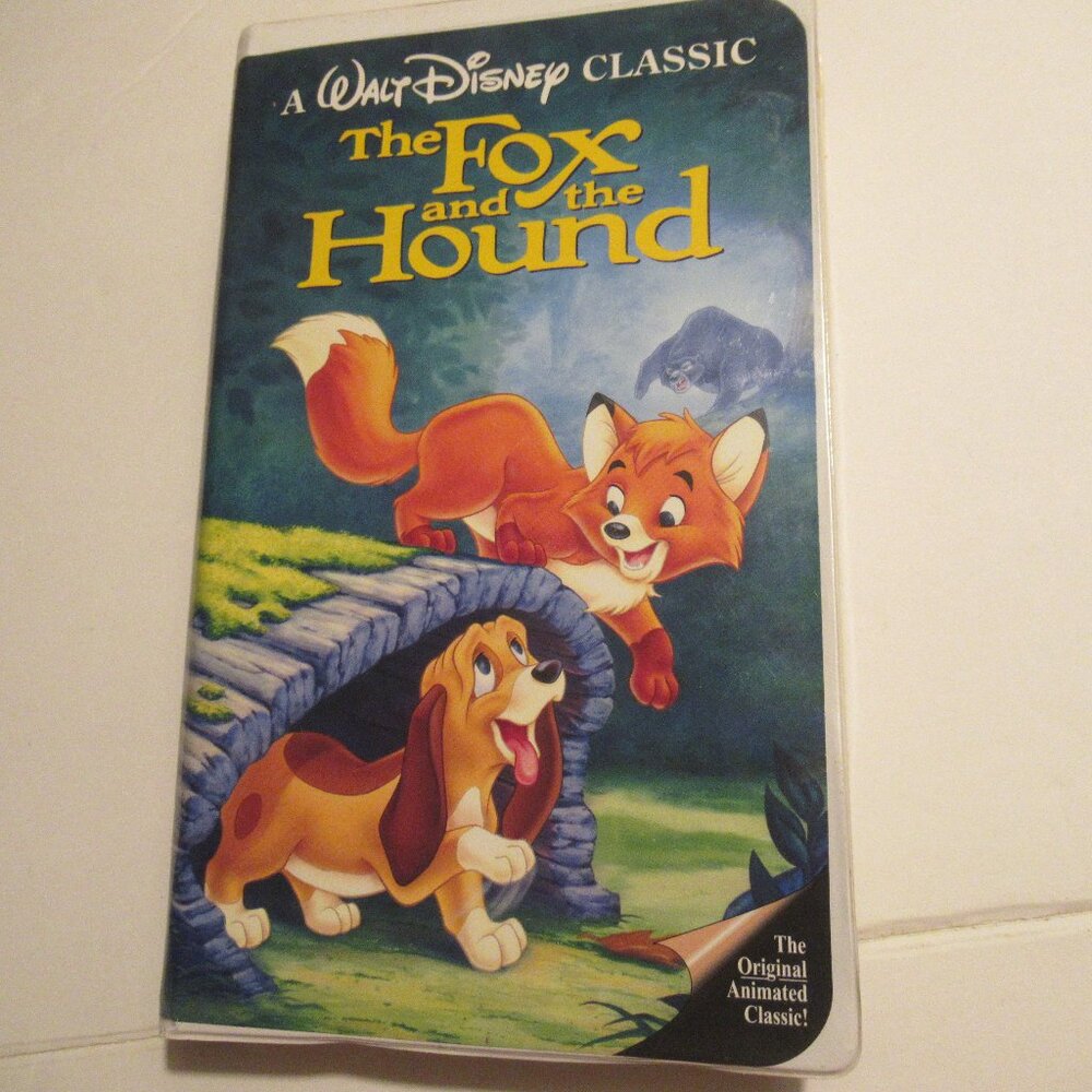 The Fox and the Hound VHS Black Diamond A Walt Disney Classic 2041